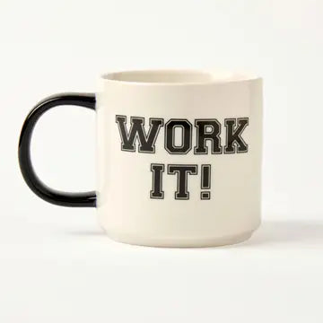 Peanuts Mug Work It