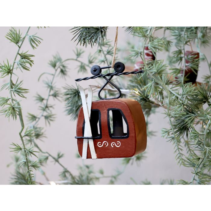 Ski Lift Hanging Decoration