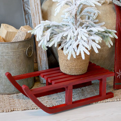 Christmas Sled Deco