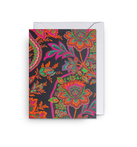 Lagom Mini Card - Paisley Damask
