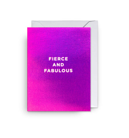 Mini Card - Fierce & Fabulous