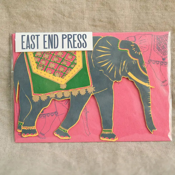 Card - Elephant