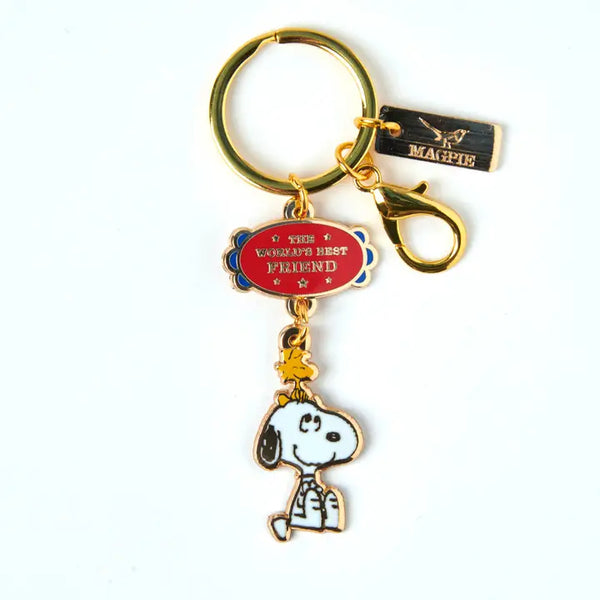Peanuts Worlds Best Keyring - Friend