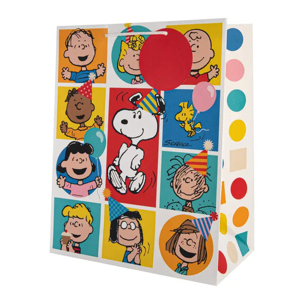Large Peanuts Gift Bag