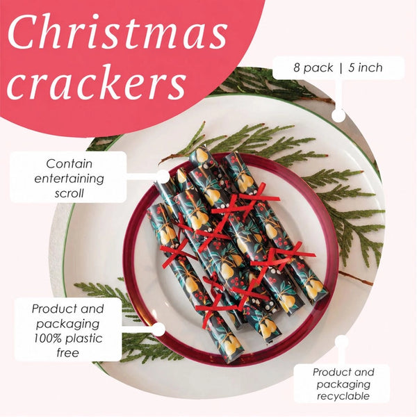 Mini Partridge Saucer Cracker - Pack of 8