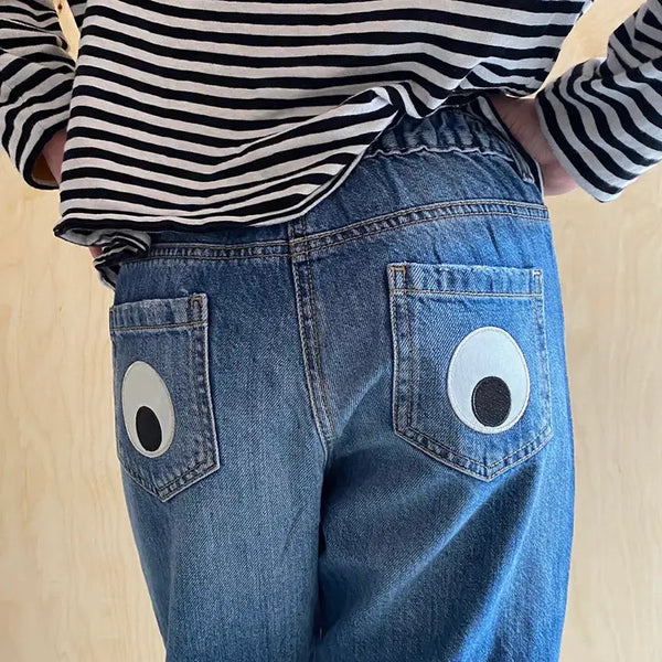 Iron On Patch - Giant Googly Eye