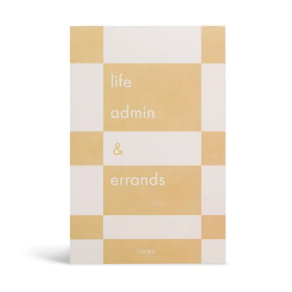 Life Admin List Pad