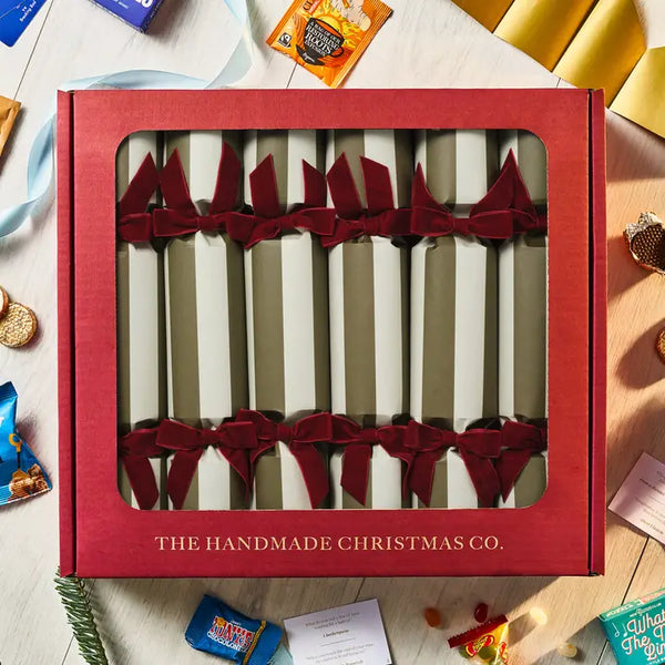Fill Your Own Handmade Luxury Christmas Crackers - Pistachio Green
