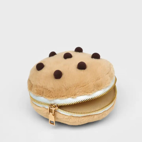 Plush Zip Pouch - Squishy Cookie