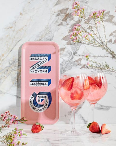 Asta Barrington Gin Tray - Pink