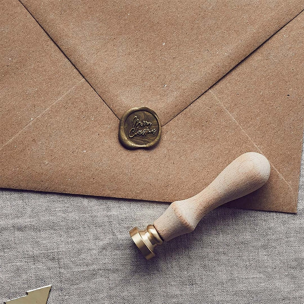 Merry Christmas Wax Stamp