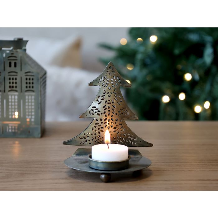 Christmas Tree Tealight Holder