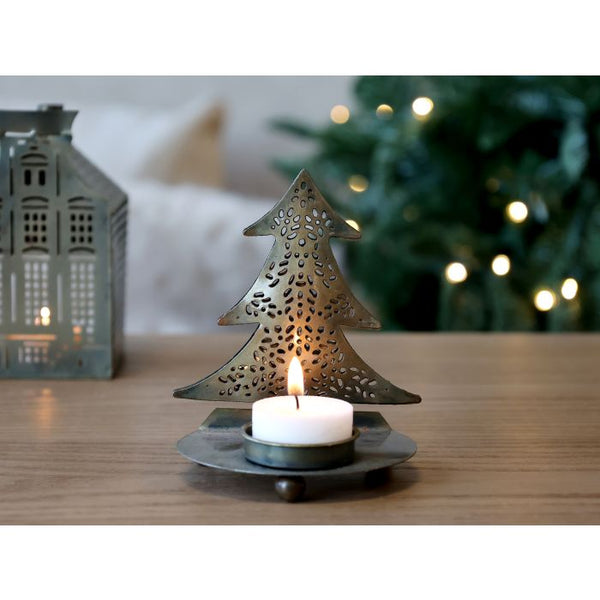 Christmas Tree Tealight Holder