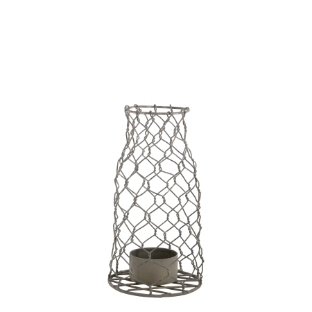 Tealight Candlestick w. fil de fer