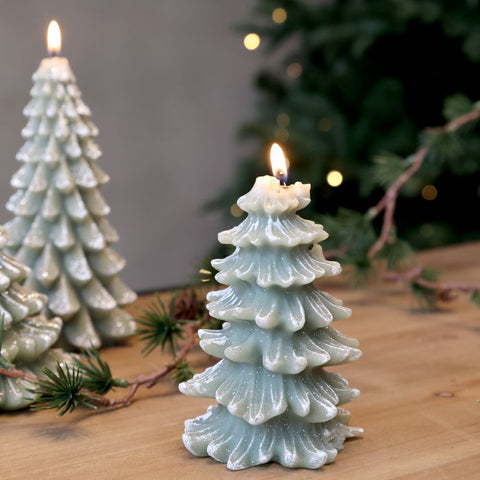 Christmas Tree Candle - 13cm