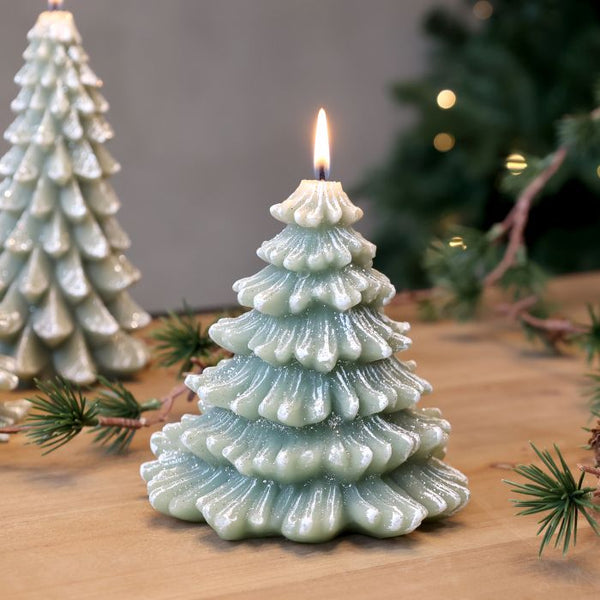 Christmas Tree Candle - 12.5cm