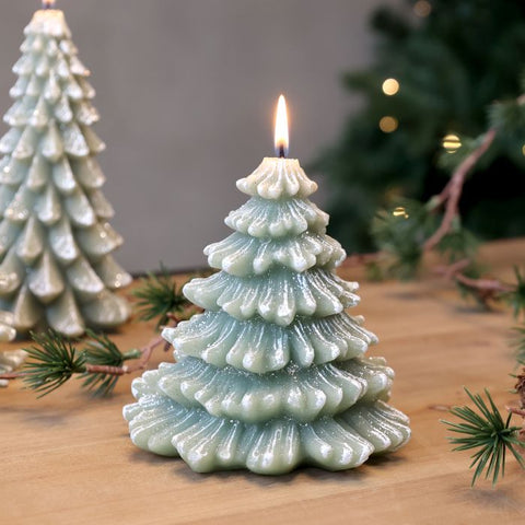 Christmas Tree Candle - 12.5cm