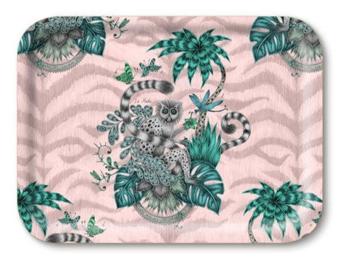 Emma J Shipley Lemur Tray - Pink