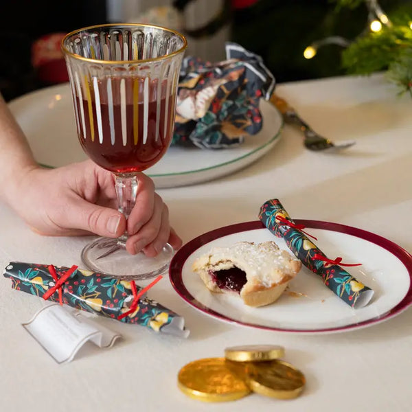 Mini Partridge Saucer Cracker - Pack of 8