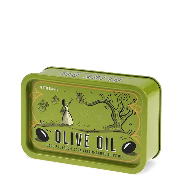 Mini Storage Tin w/Lid - Olive Oil
