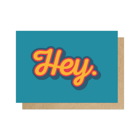 Card - Hey