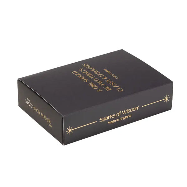 Luxury Matchbox - A Girl Should Be Two Things