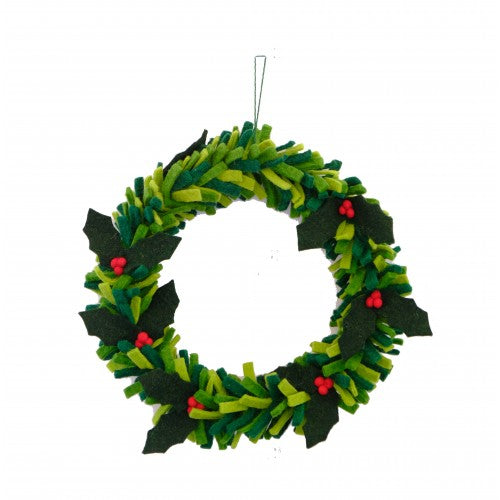 Fiona Walker Green Holly Wreath