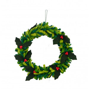 Fiona Walker Green Holly Wreath