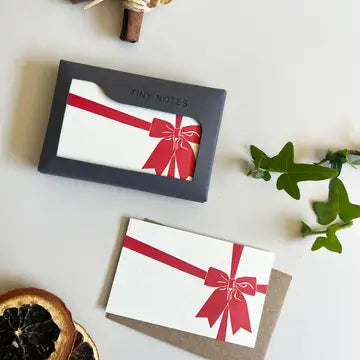 Penguin Ink Tiny Note Boxed Set - Red Bow