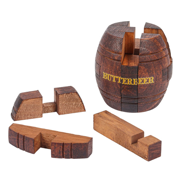 Harry Potter Butterbeer Barrel Wooden Puzzle