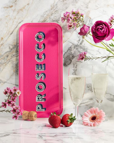 Asta Barrington Prosecco Tray - Bright Pink