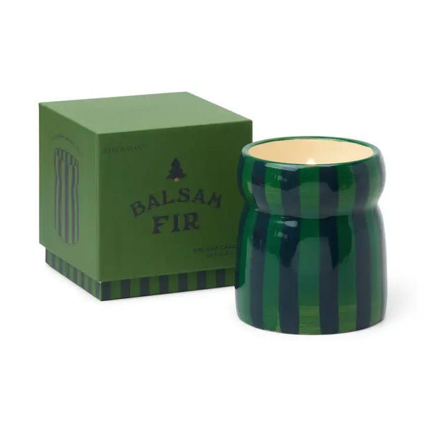 Cabana Ceramic Candle - Balsam Fir