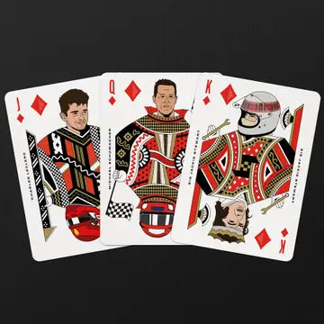 Formula 1 Themed Playing Cards