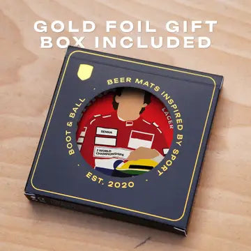 Formula 1 Legends Themed Beer Mats