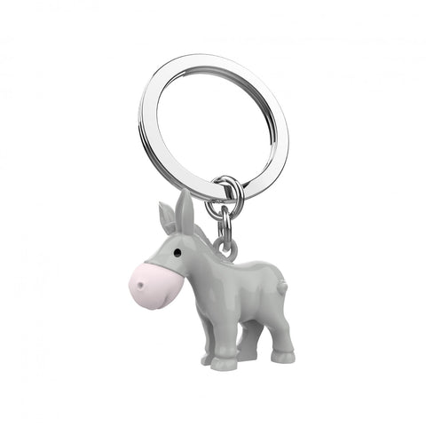 Metalmorphose Keyring - Grey Donkey