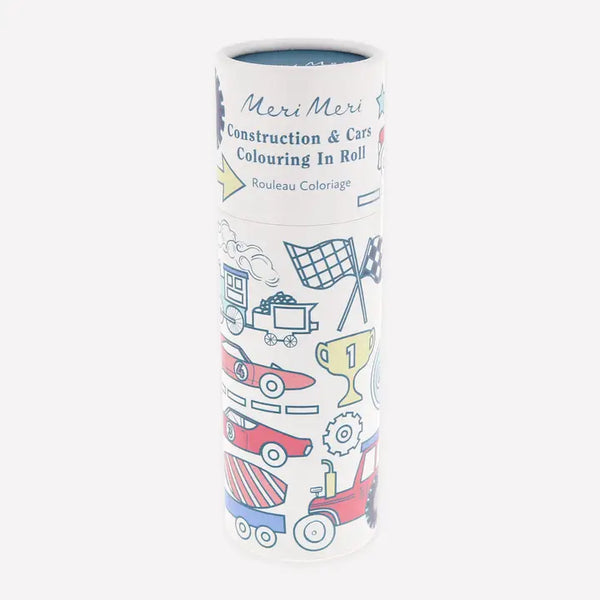 Meri Meri Construction & Cars Colouring Roll