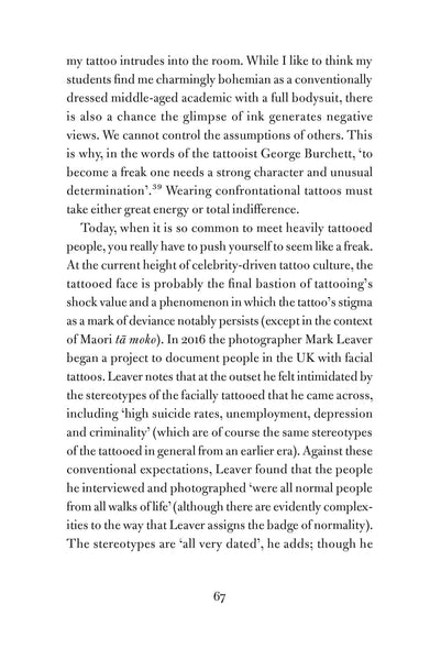The Philosophy of Tattoos