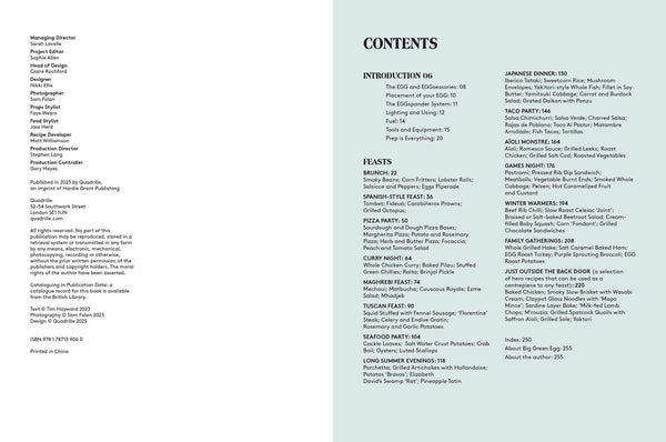 BIG GREEN EGG FEASTS