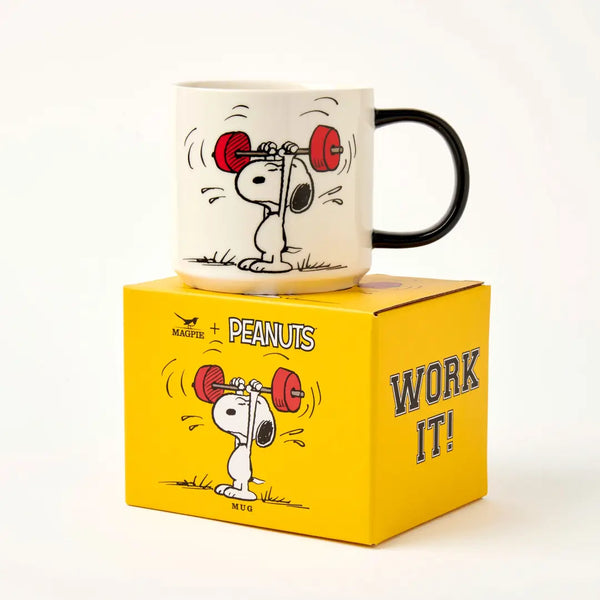 Peanuts Mug Work It