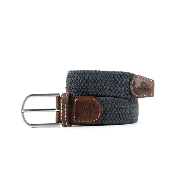 Billy Belt Woven Belt - Flannel Grey