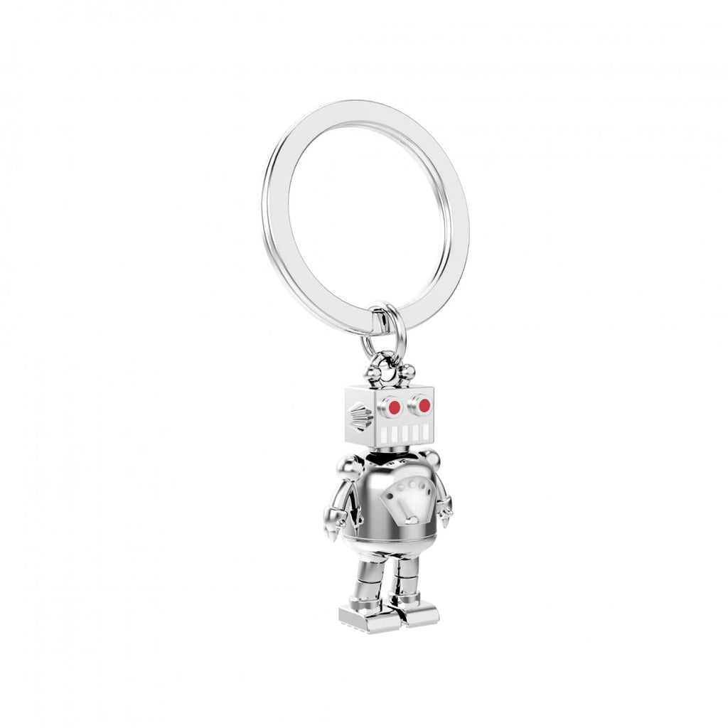 Metamorphosis Key Rings Metalmorphose Keyring - Silver Robot – Sass & Spirit