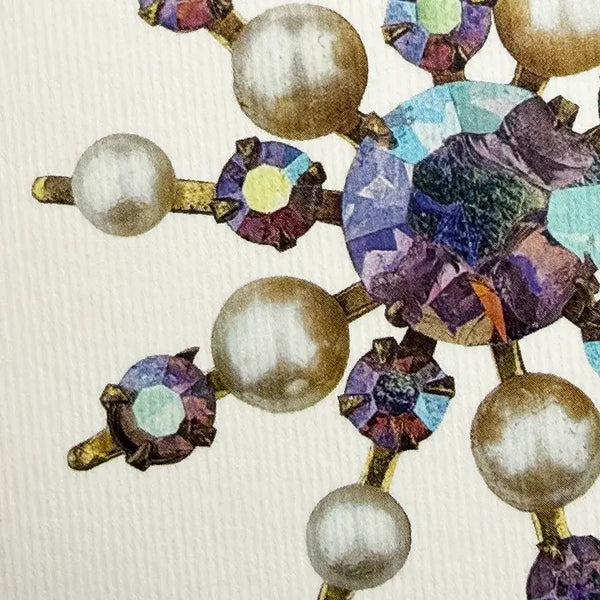Christmas Card - Winter Jewels Snowflake