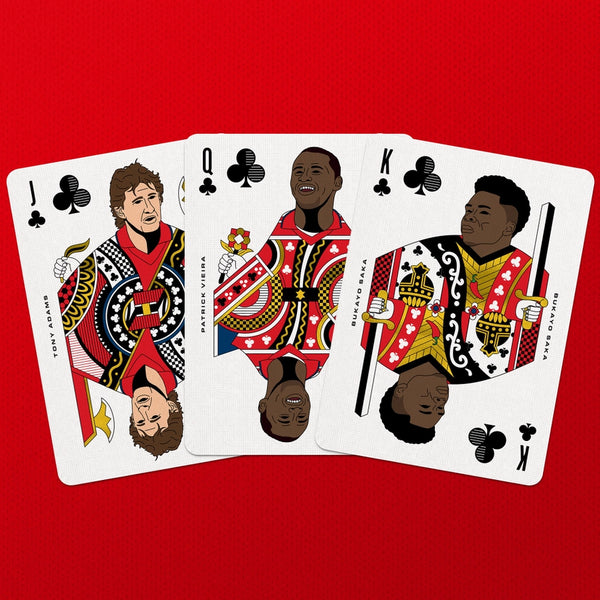 Arsenal FC Themed Playing Cards