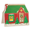 Letterpress Christmas Card - Christmas House