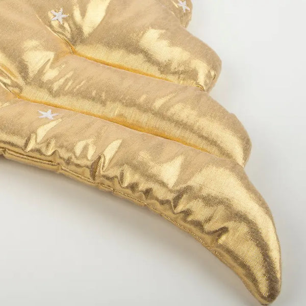 Gold Quilted Angel Wings Age 3-6 years
