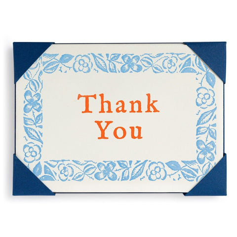 Letterpress Card Pack - Thank You