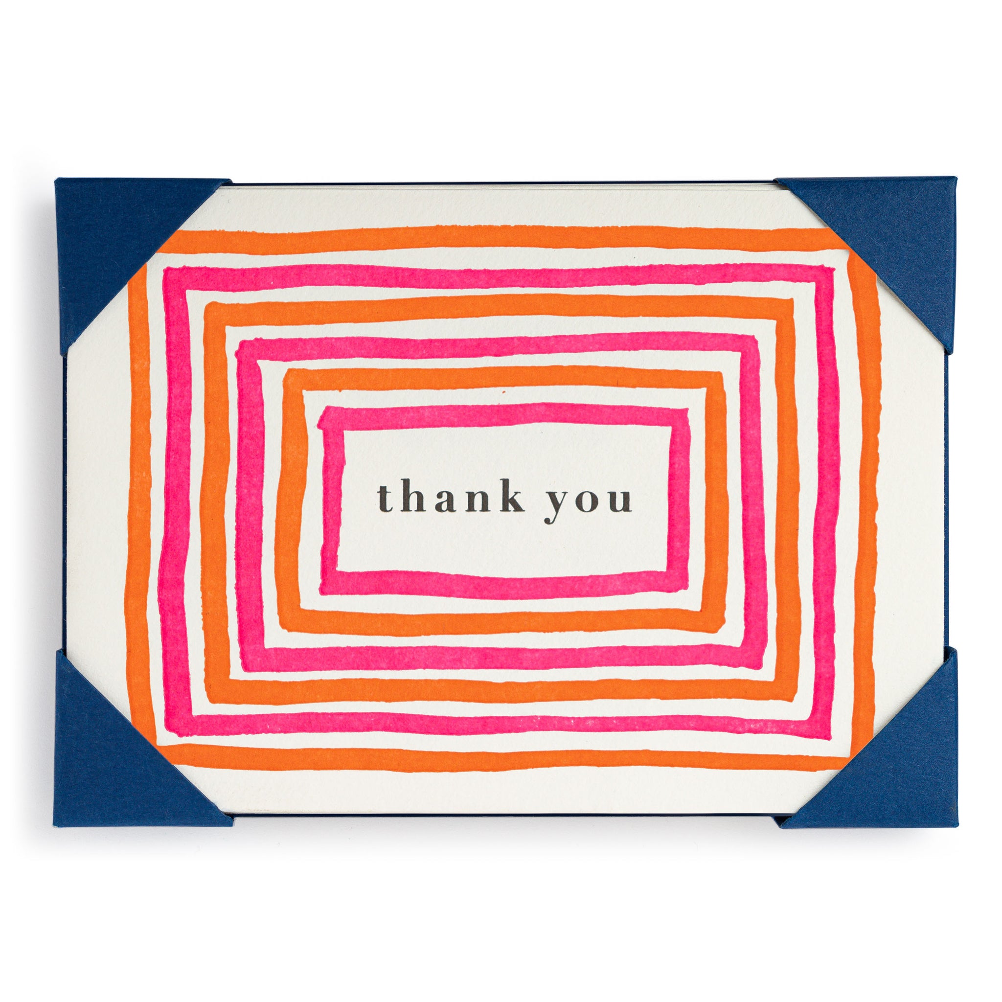 Letterpress Card Pack - Thank You
