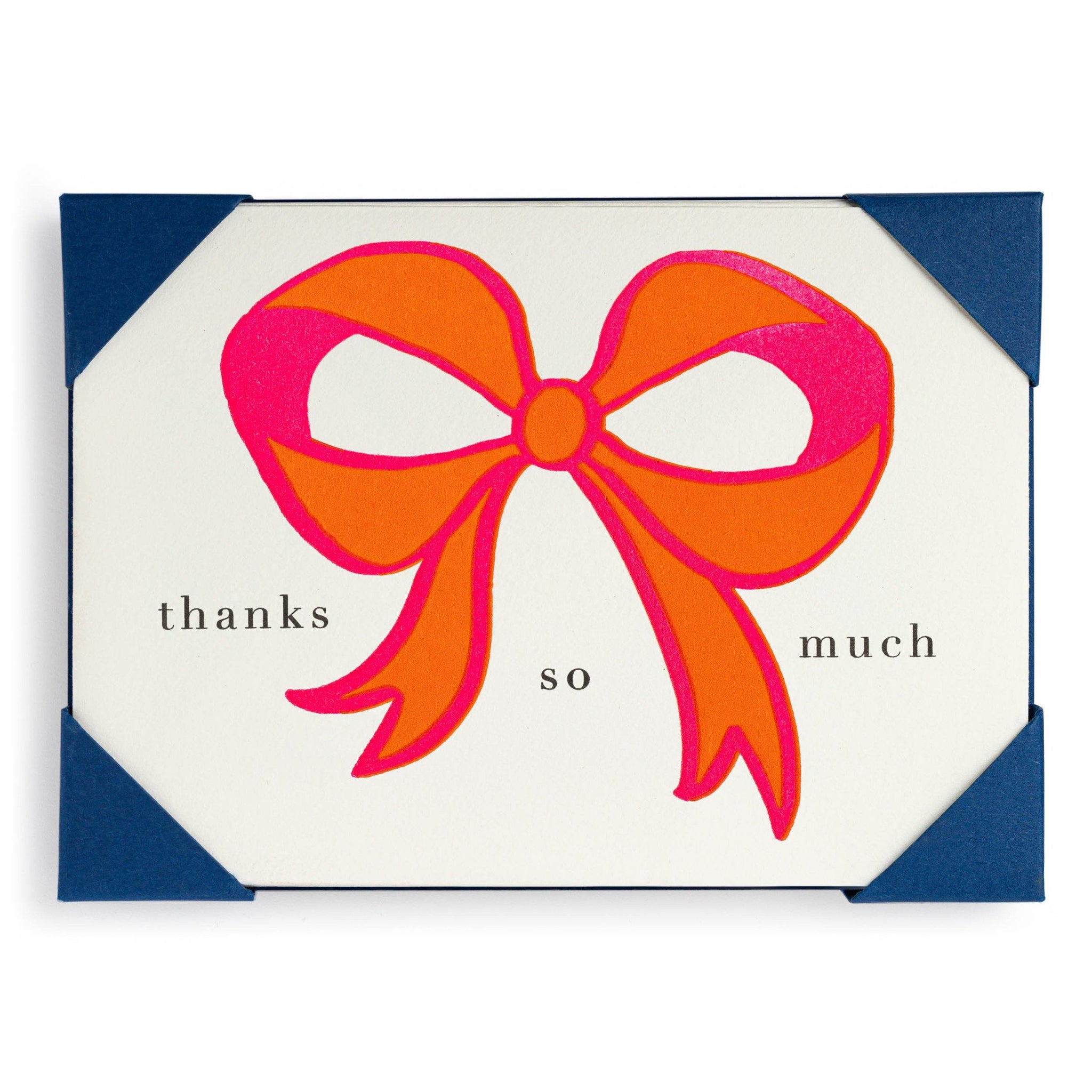 Letterpress Card Pack - Thank You