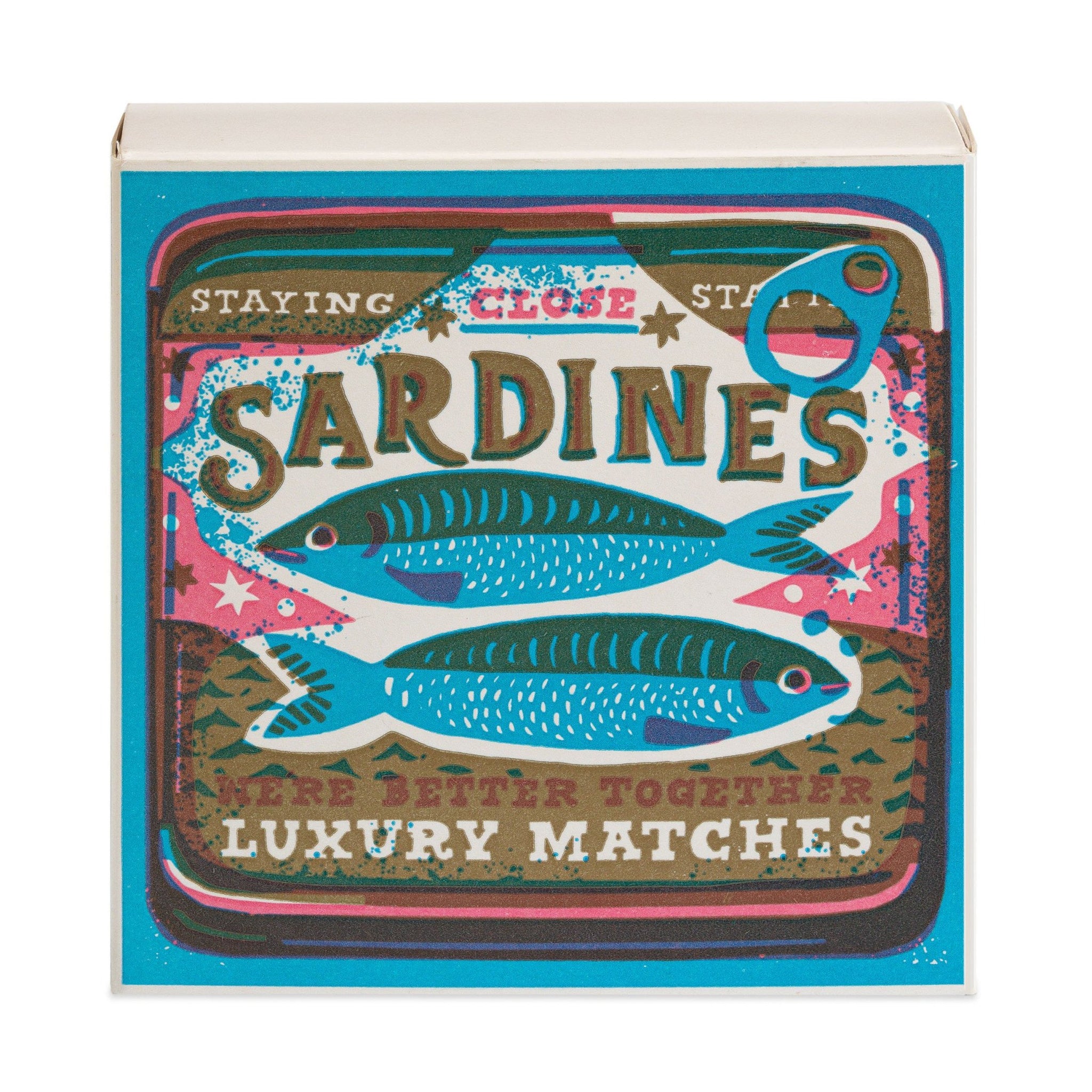 Better Together Sardines by The Printed Peanut - Luxury Box of Matches from The Archivist (Copy)