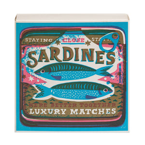 Better Together Sardines by The Printed Peanut - Luxury Box of Matches from The Archivist (Copy)
